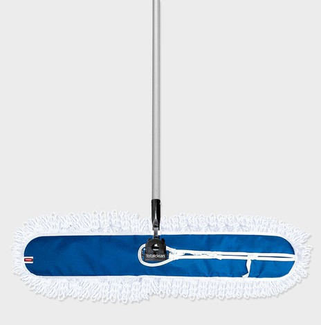 Total Clean TRAPEADOR MOP MICROFIBRA COMPLETO TOTALCLEAN AZUL 60cm - 90cm - 150cm 